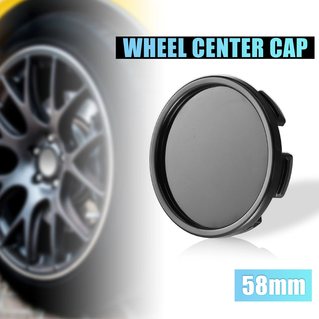 X Autohaux Universal Wheel Center Caps, 53-75mm 4-Pack - image 3