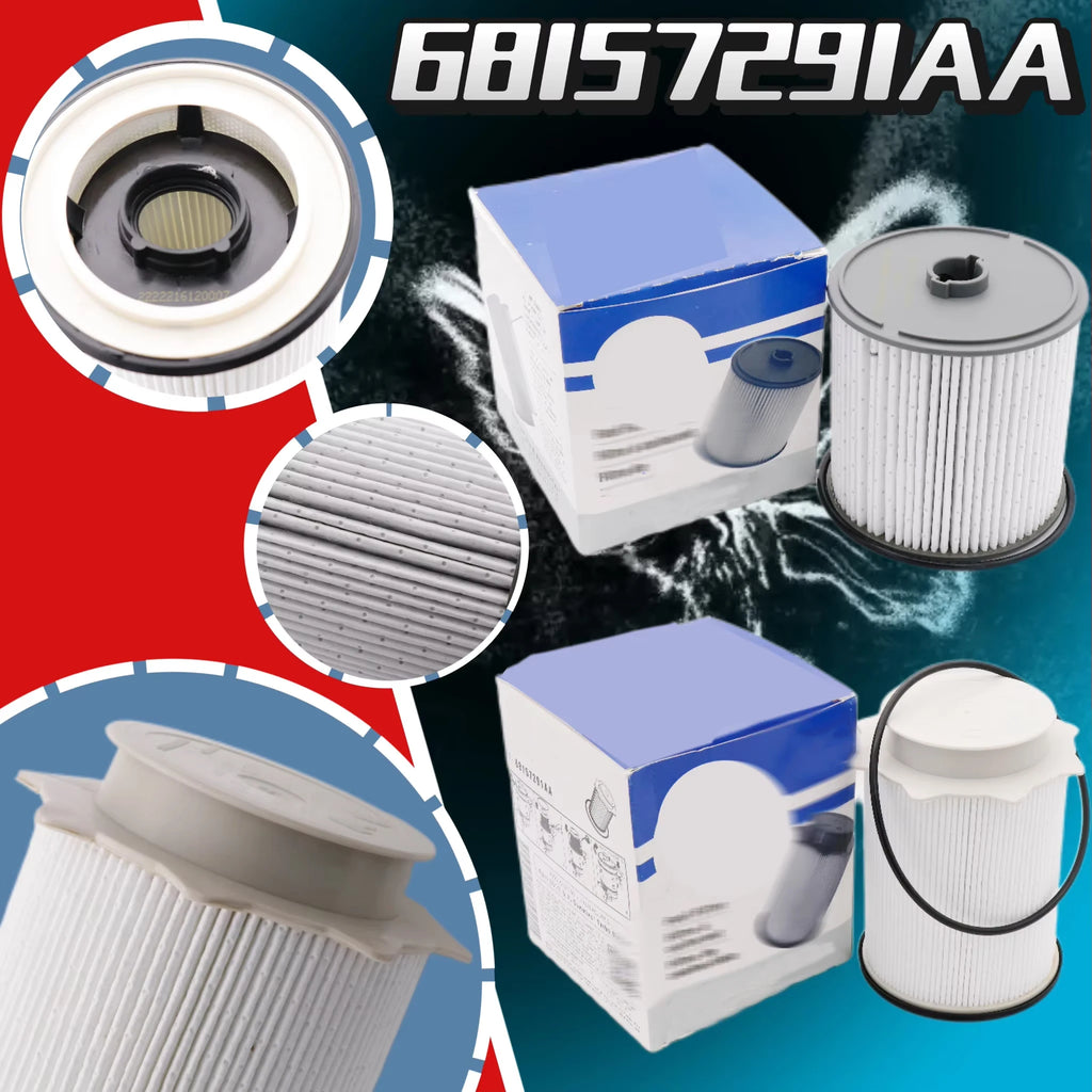 Fuel Filter Set 68157291AA 68436631AA Ram 6.7L Cummins Diesel - image 4