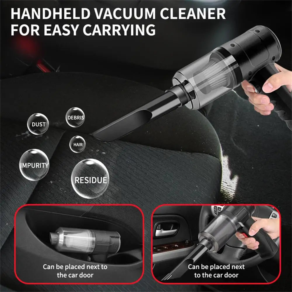 Portable Small Vacuum Cleaner for Multi Purpose Vehicles Handheld Car Vacuum