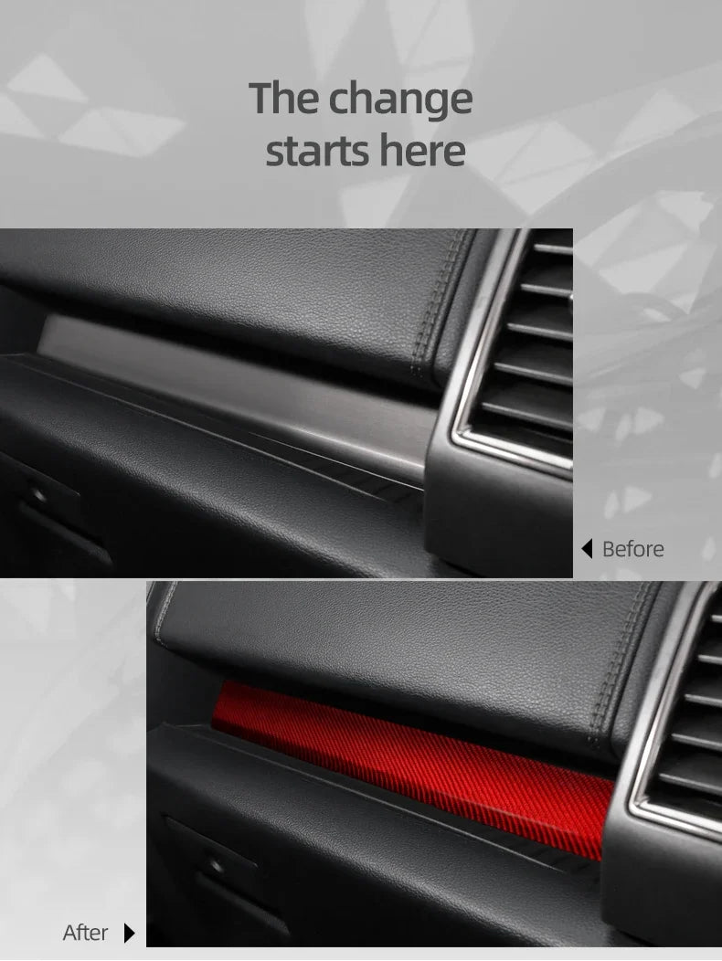 Carbon Fiber Dashboard Trim for Ford F-150 Raptor 2015-2020 - image 10
