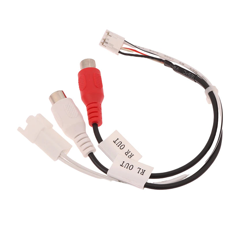 8P RCA Male/Female Plug Cable for Car Audio Systems - image 5