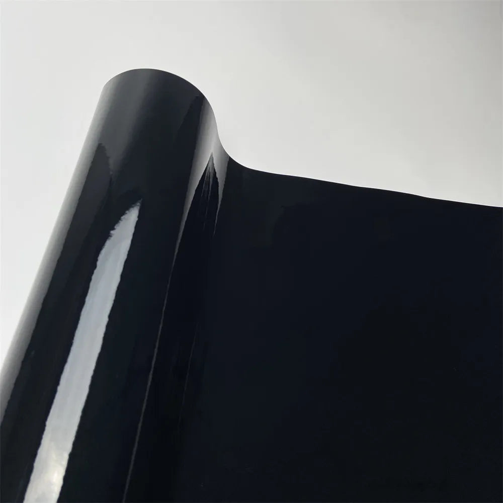 Glossy Black Vinyl Wrap Film 30x152cm – Air Release Car Wrap - image 6
