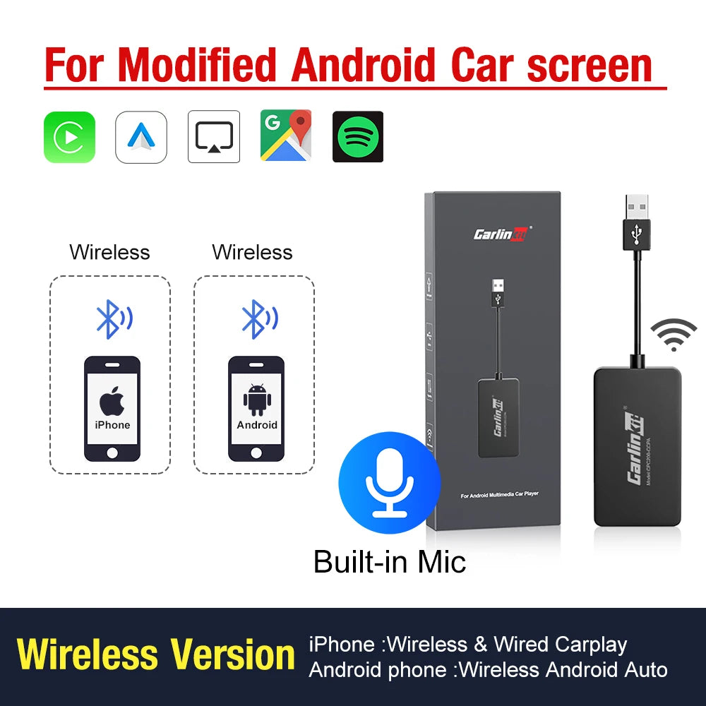 Carlinkit Wireless CarPlay Android Auto Adapter - image 7