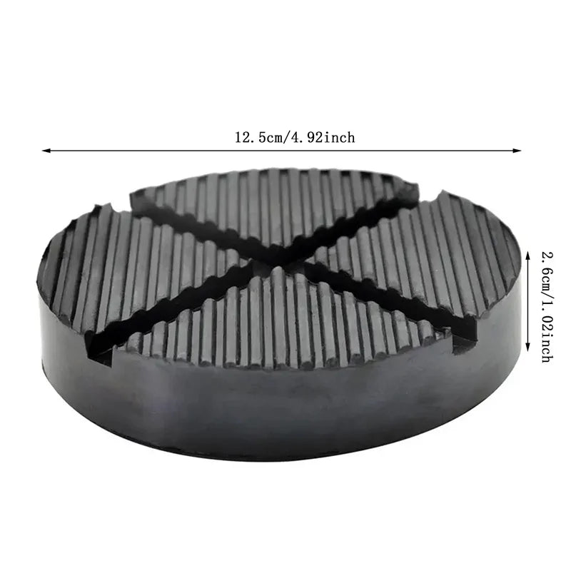 Universal Rubber Jack Pad Support Pinch Weld Slotted Floor Frame Rail Adapter Car Removal Repair Tool High Quality 2 Styles