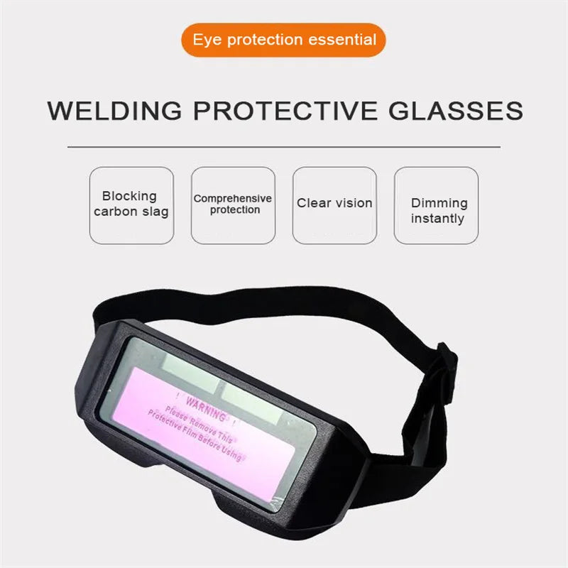 Welding Goggles Automatic Solar Automatic Darkening Safety Glasses UV Protective Welding Goggles Welder Glasses Protective Tools