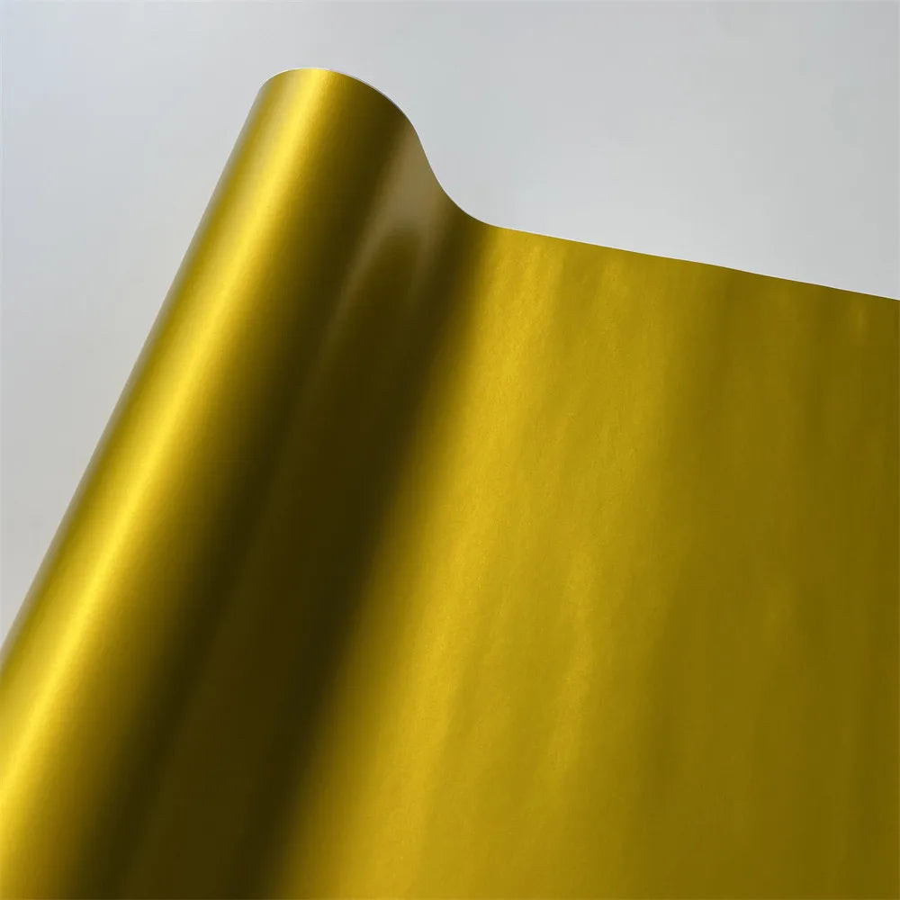 Satin Chrome Vinyl Wrap Film – Air Release Car Sticker - image 14