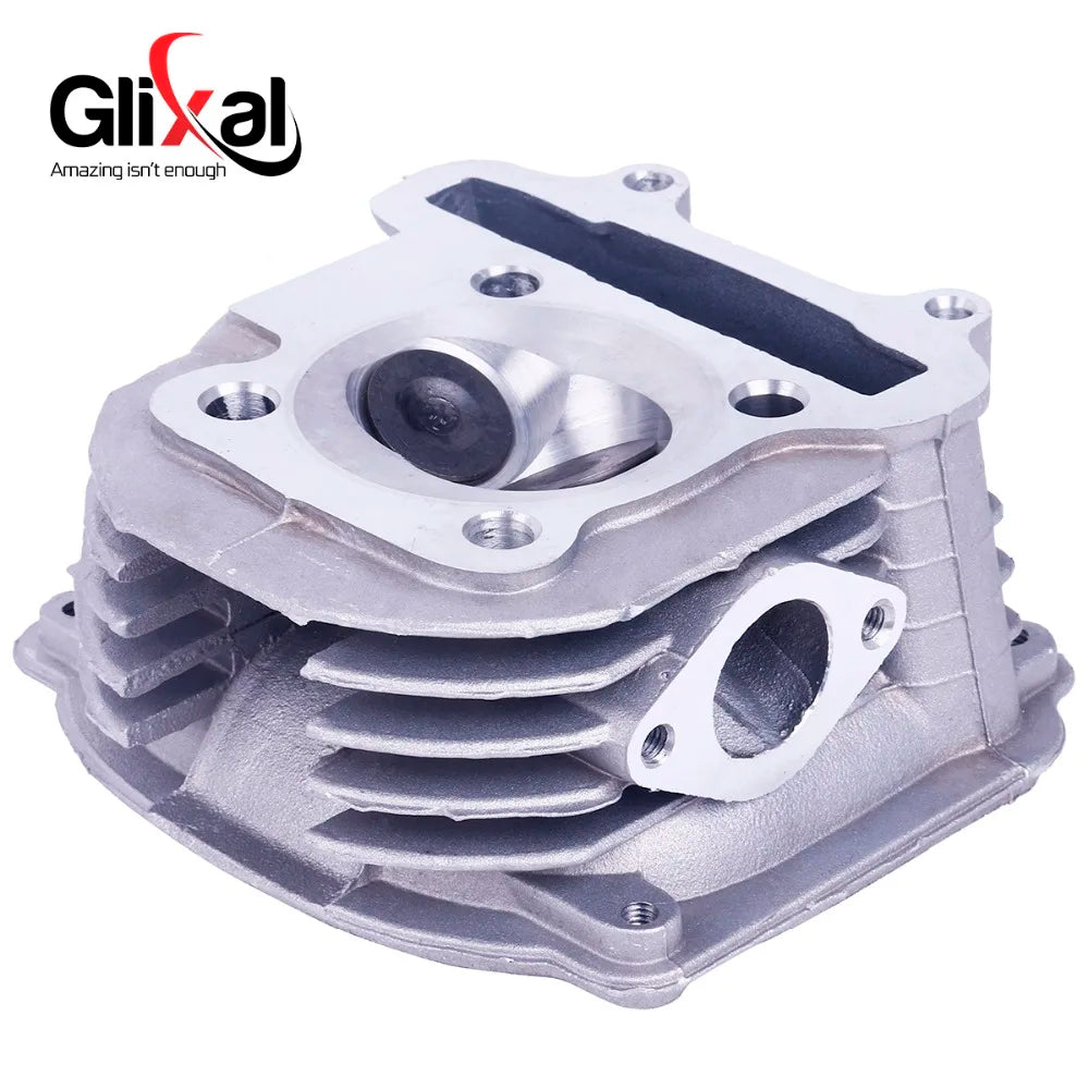 GY6 150cc 57.4mm Cylinder Head Assembly with Valves for Scooters - view 2