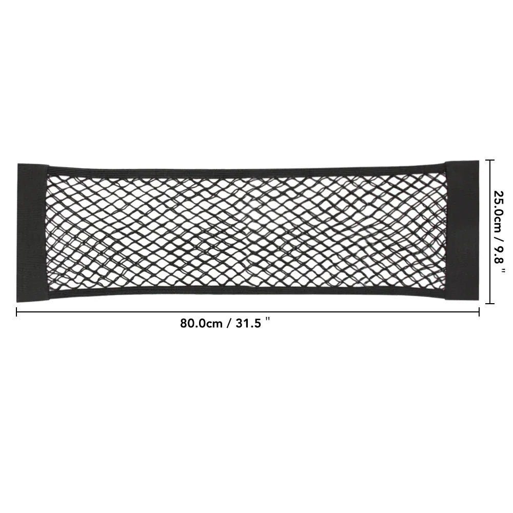 Elastic Mesh Storage Net for Trunk or Seat Back, 5 Sizes
