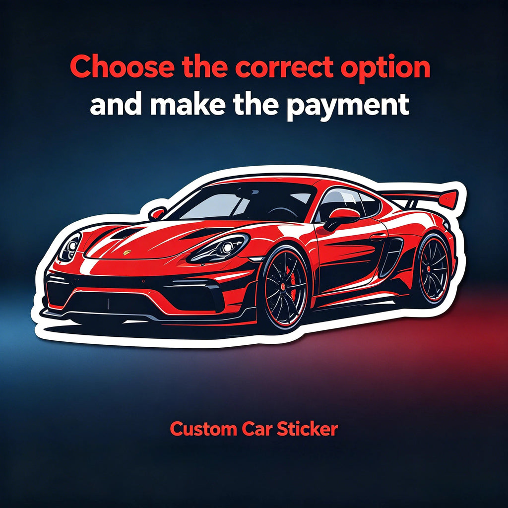 Thin Blue Line American Flag Car Decal, 2-Pack