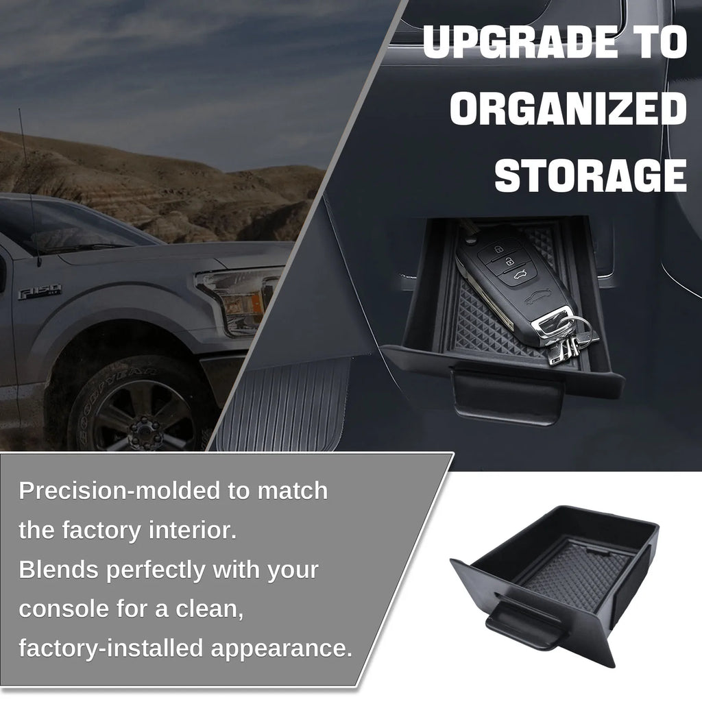 Center Console Drawer Storage Box for Ford F-150 (2015-2020)