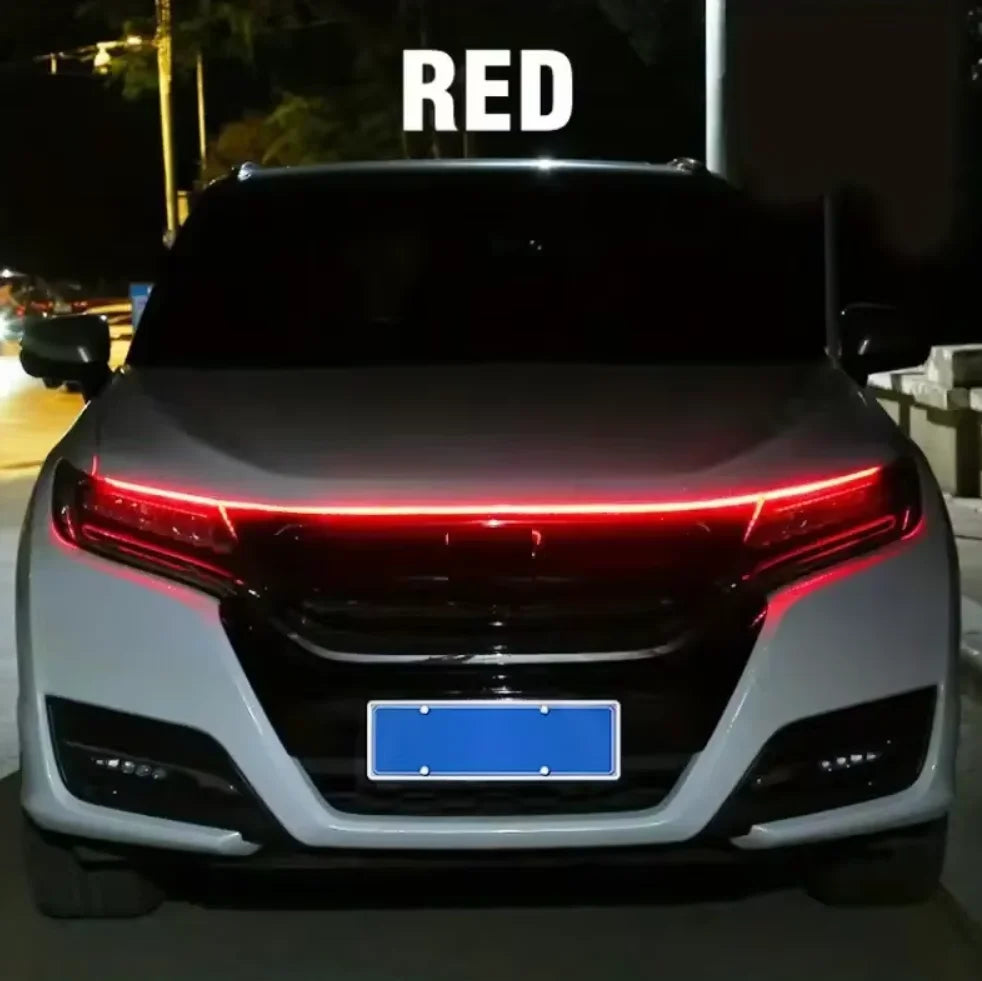 Universal LED Car Hood Light Strip, Dynamic Engine Hood Light Bar
