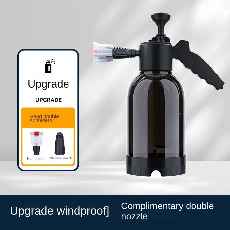 2L Hand Pump Foam Sprayer with 3 Nozzles for Car Wash - image 7