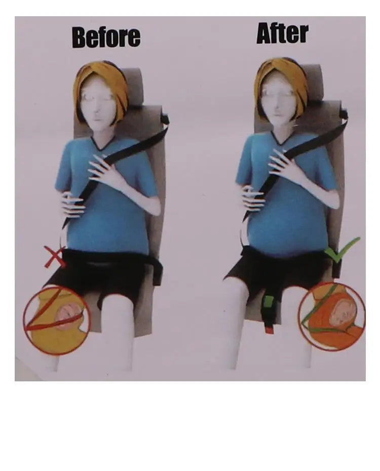Pregnancy Seat Belt Support for Late-Term Driving - image 17