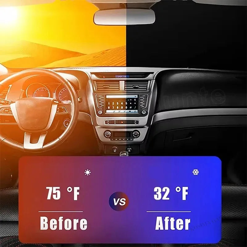 Auto Folding Sun Shade Windshield Visor Cover Car Front Window Sunshade UV Protection Summer Styling Accessories