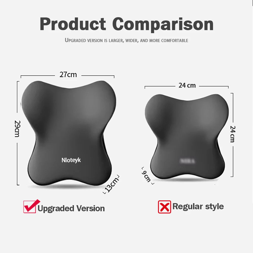 Memory Foam Car Headrest Pillow - Ergonomic Neck Support - image 5