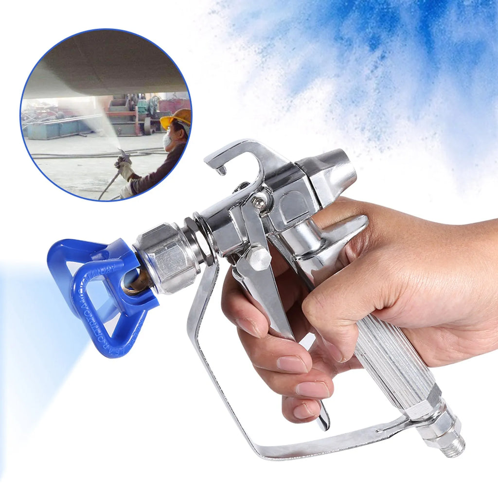 Paint Spray Gun New Stainless Steel High Pressure Airless Paint Spray Gun Car Body Coating Sprayer Machine