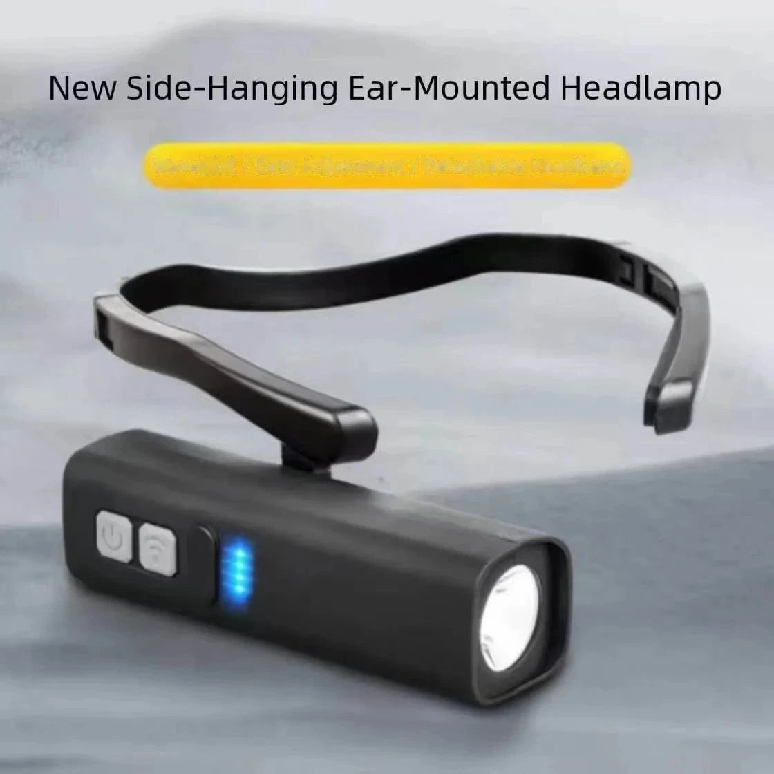 1000-Lumen LED Headlamp with Motion Sensor, 3 Modes