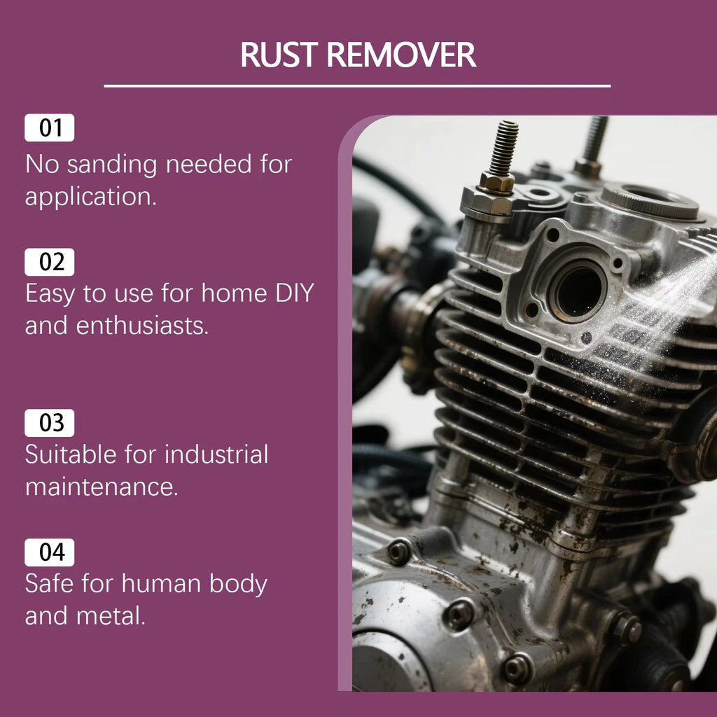 Rust Remover Spray for Car, Tools & All Metal Surfaces - image 4