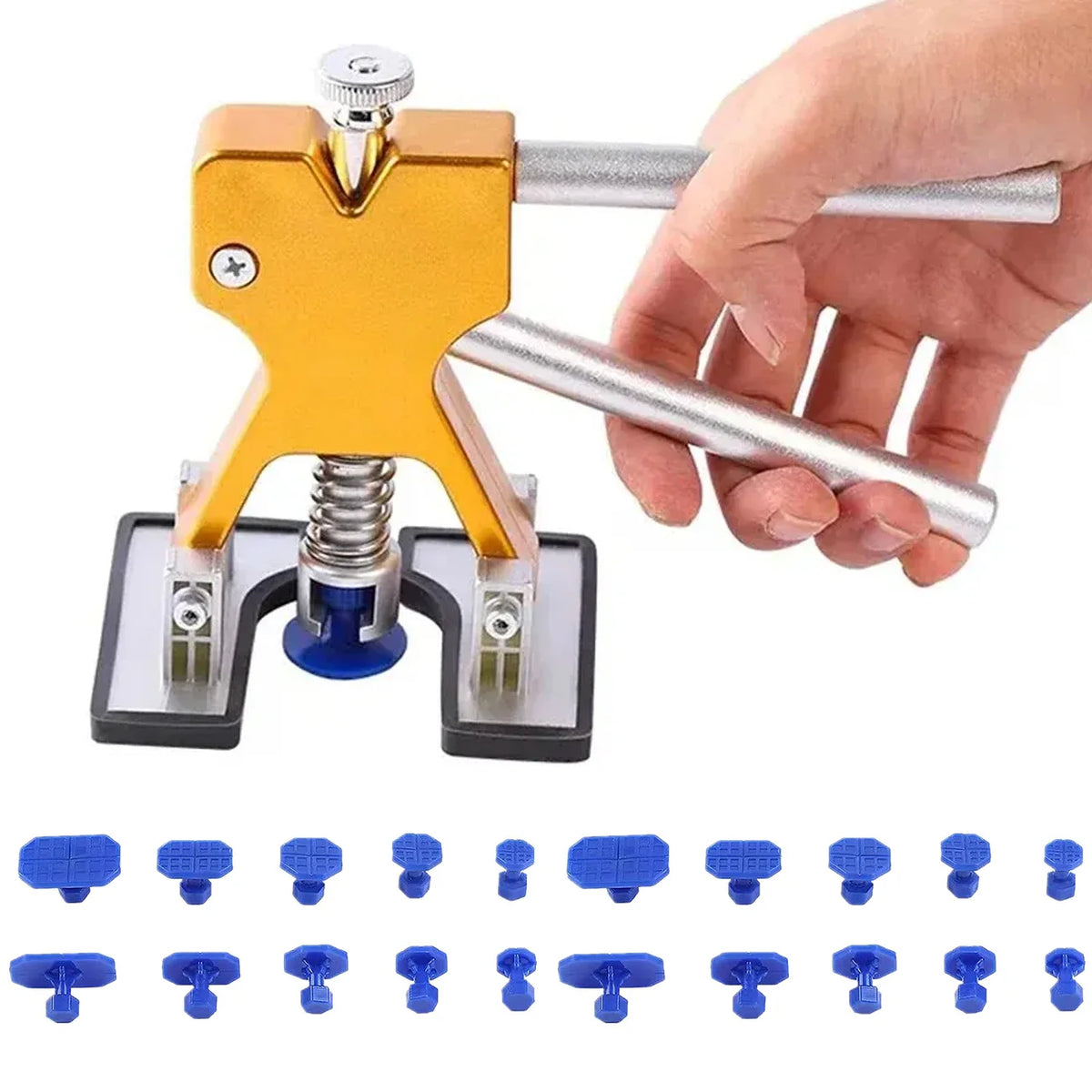 Paintless Dent Removal Tool Kit with Slide Hammer – Auto Body Repair - image 9