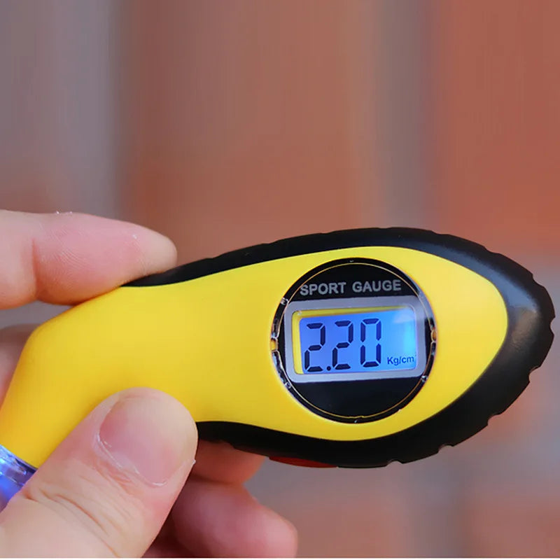 Car Bike Truck Auto Air PSI Meter Tester Tyre Digital Tire Pressure Gauge LCD