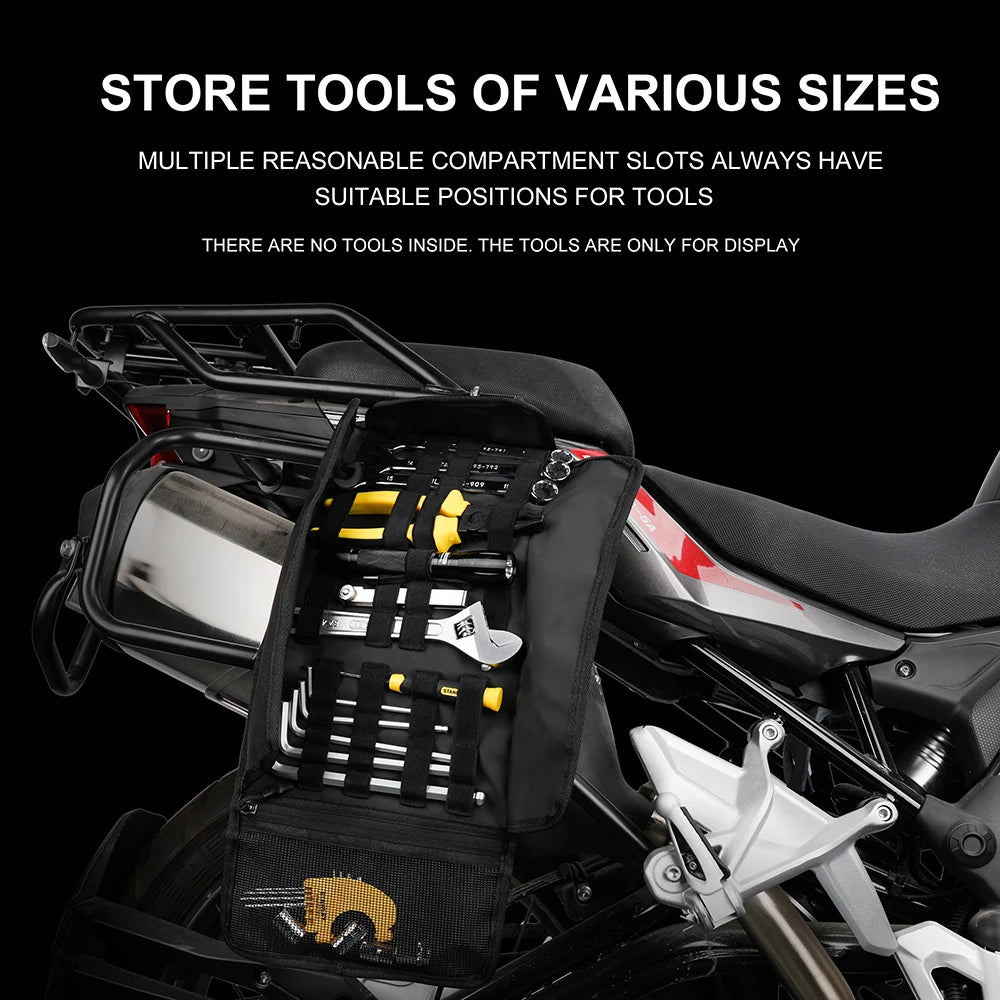 Rhinowalk Motorcycle Tool Roll Saddlebag - image 4