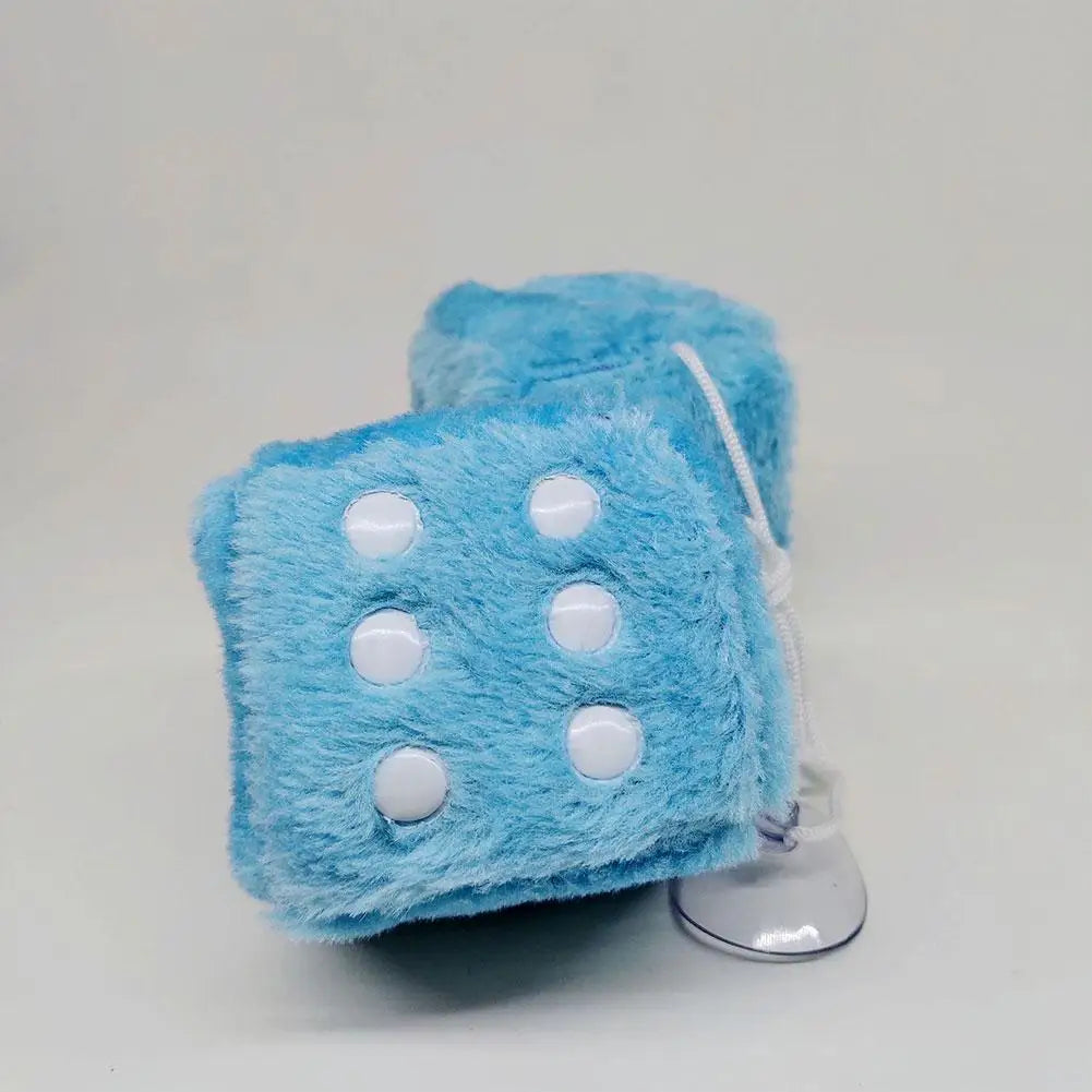 Cute Plush Dice Hanging Pendant | Car & Home Decor - image 4