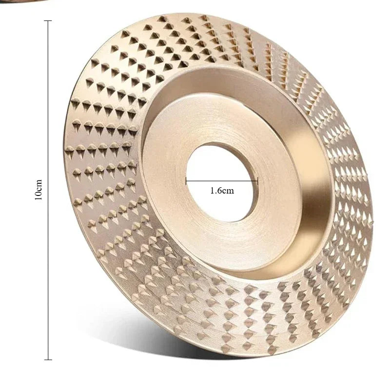 Angle Grinder Metal Grinding Disc Flat Curved Inclined Woodworking Carving Polishing Set