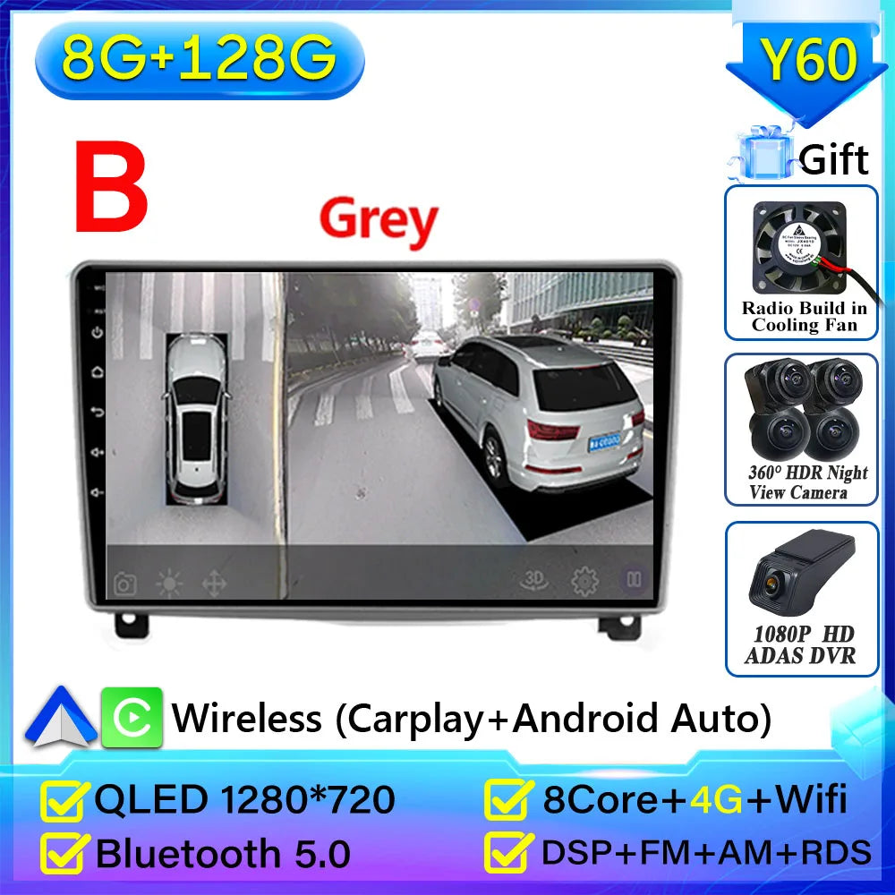 9-Inch Car Stereo for Peugeot 407 | Wireless CarPlay & Android Auto - image 25