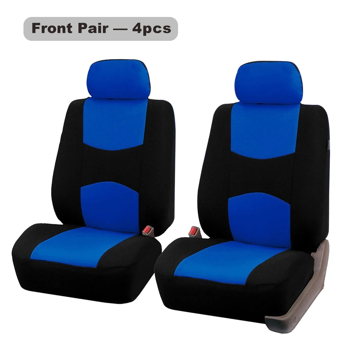 Universal Polyester Car Seat Cover Set, 4 or 9 Pieces