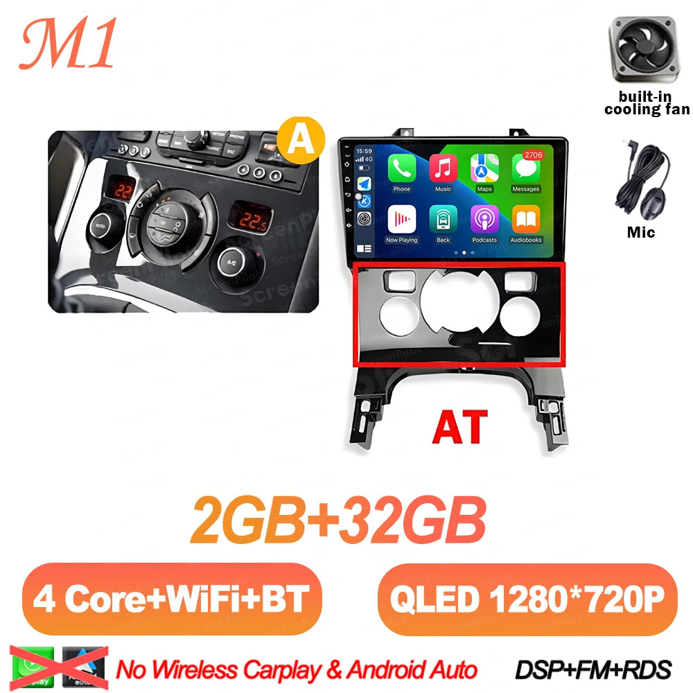 Peugeot 3008/5008 9" Android CarPlay Multimedia Player - image 18