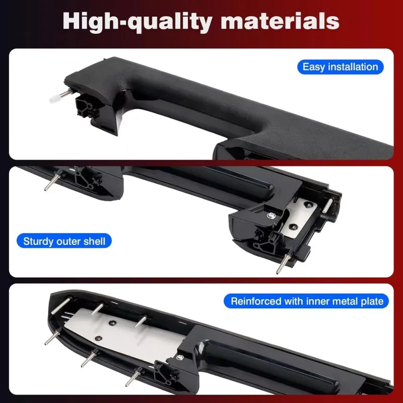 Door Armrests 22818465 Left Driver Side For 2010-2014 GMC Sierra 1500 2500HD 3500HD Chevy Silverado 1500 2500HD 3500HD