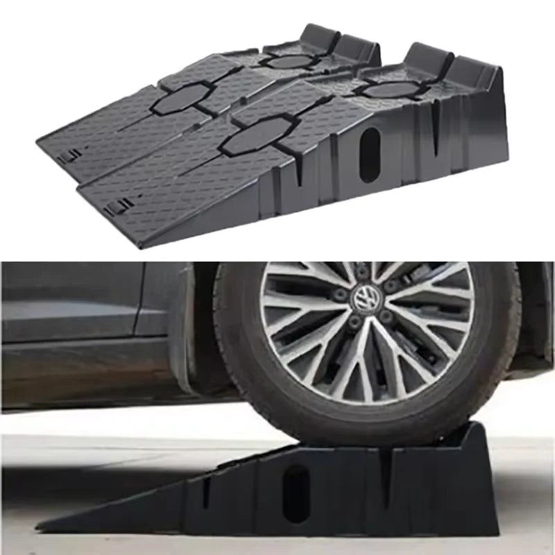 1000kg Heavy Car Ramps 900 Mm Long Anti-Slip Working Ramp Car Oil Changing Repair Maintenance Jacket Lift Tools