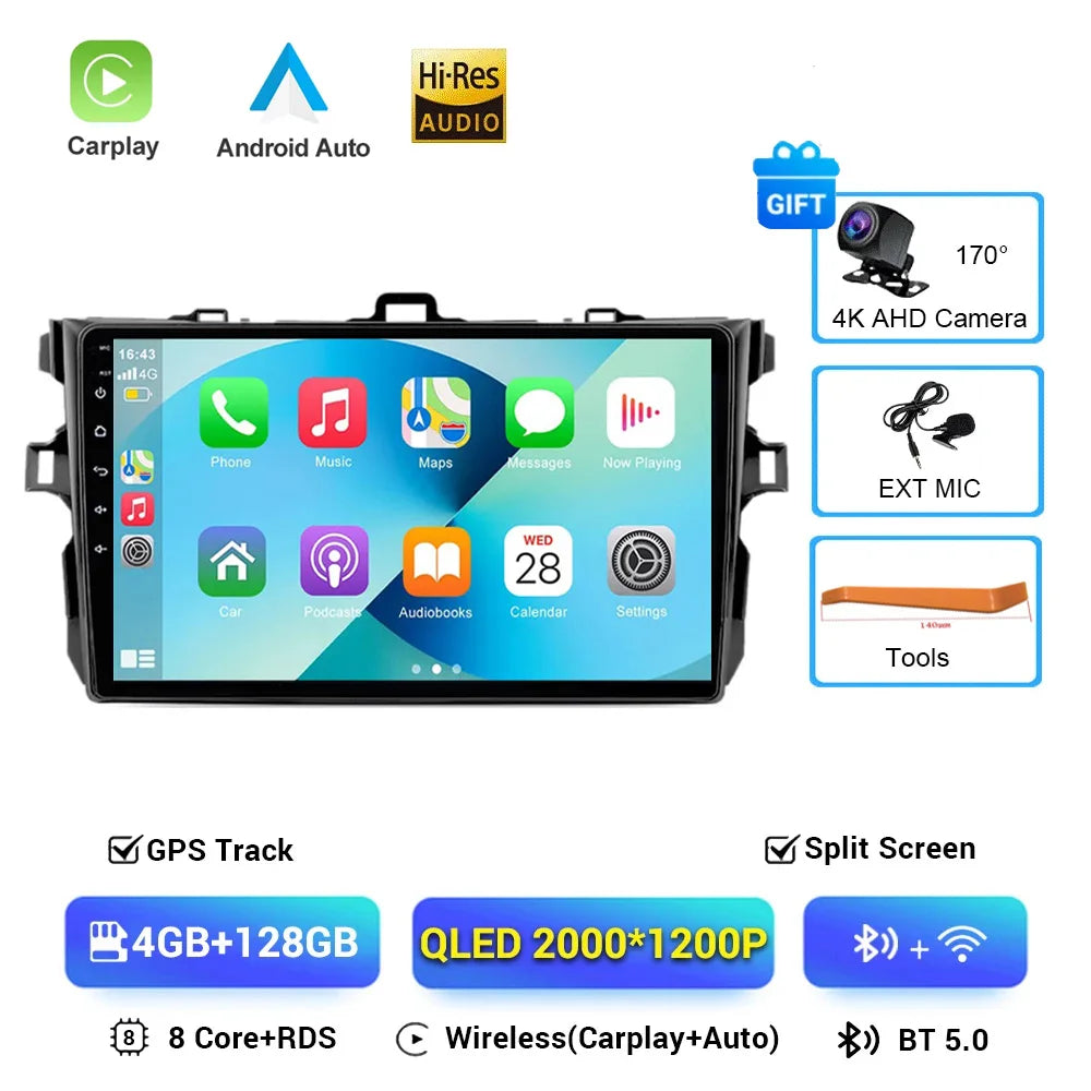 Android 16 Multimedia Car Radio for Toyota Corolla E140/E150 - image 12