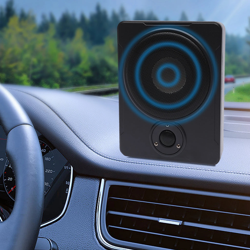 8 Inch 200W Slim Under-Seat Powered Subwoofer