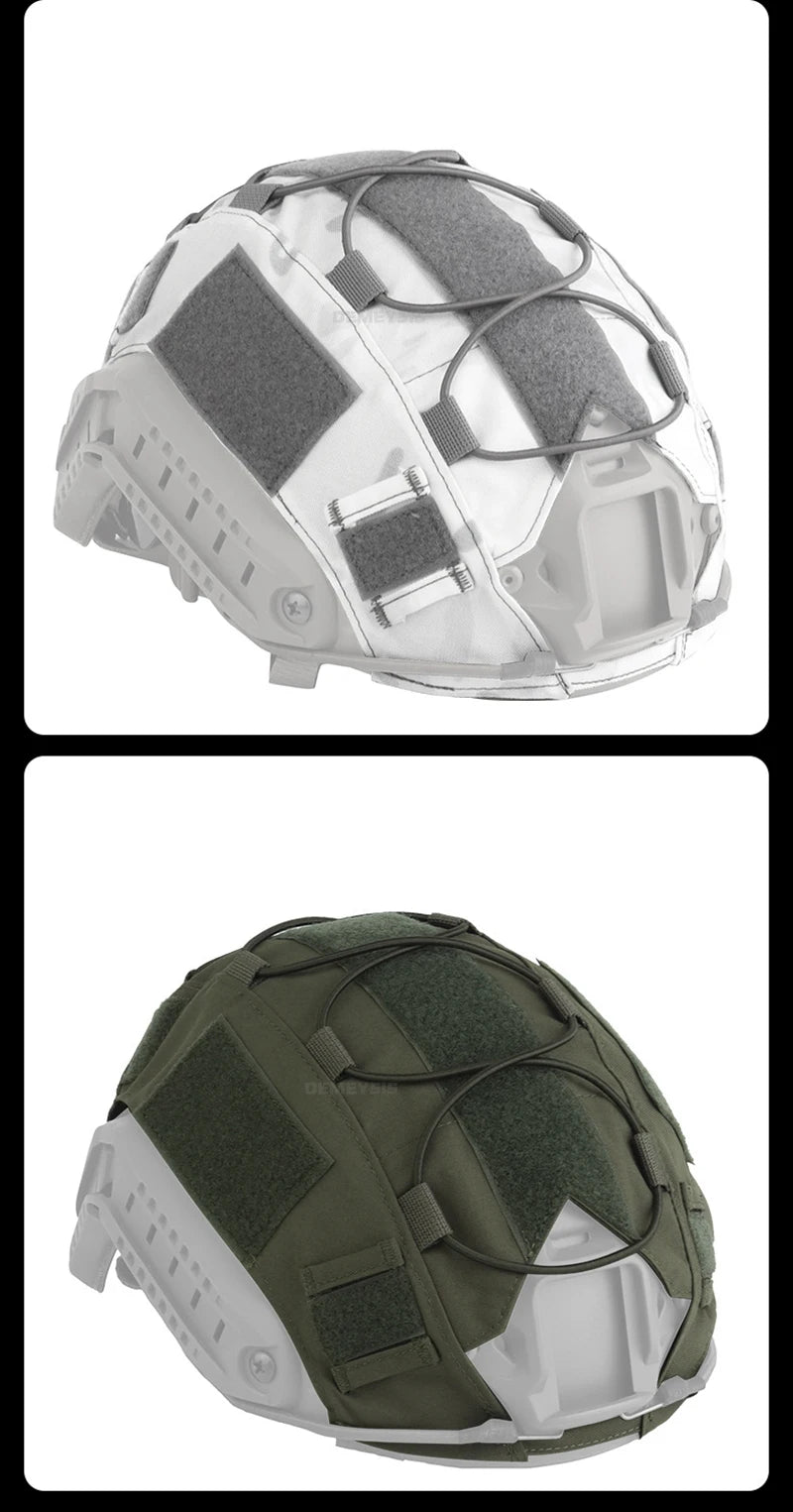 Camouflage Helmet Cover for FAST Tactical Helmets - image 16