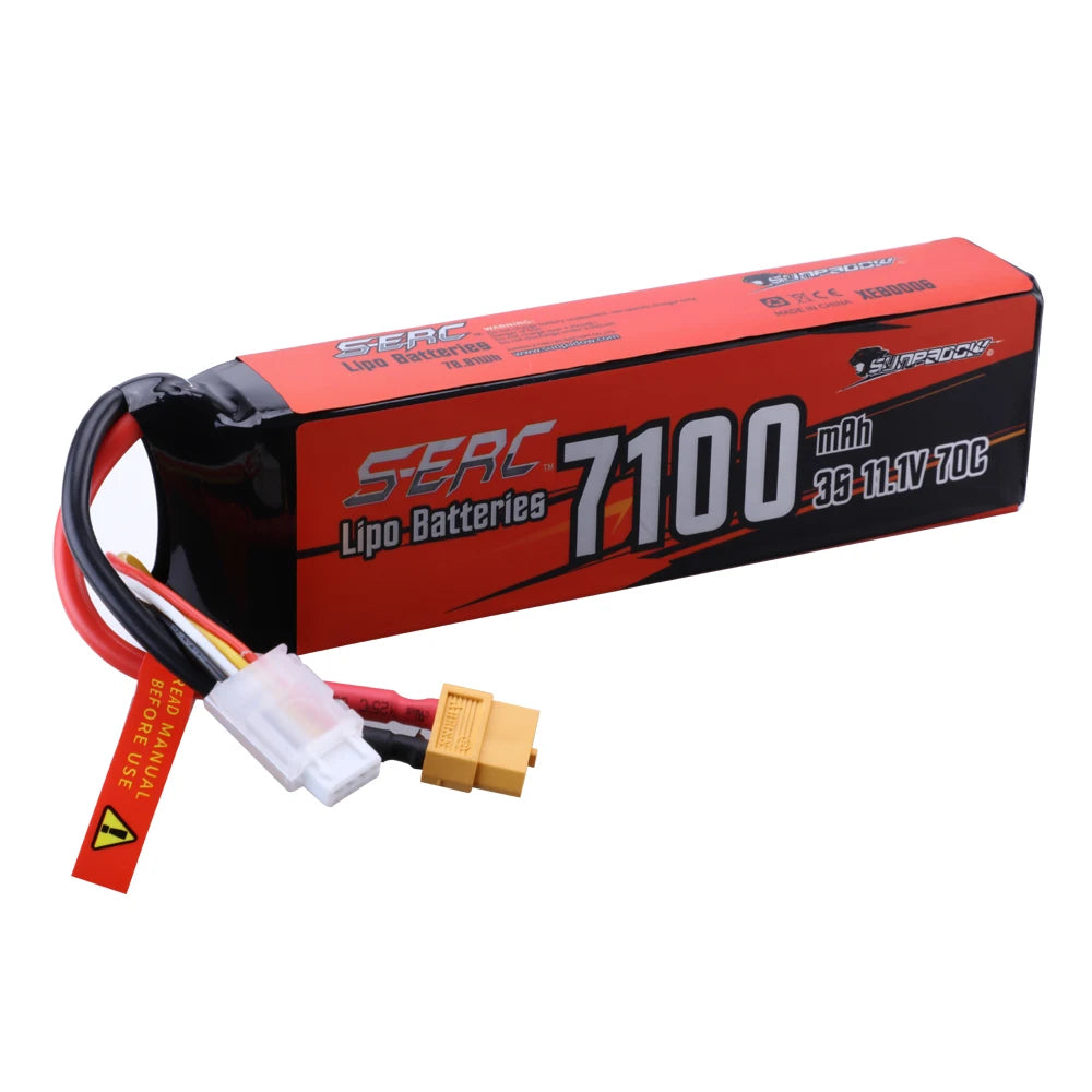 Sunpadow 3S 11.1V 5600mAh 70C LiPo Battery for RC Vehicles - image 9