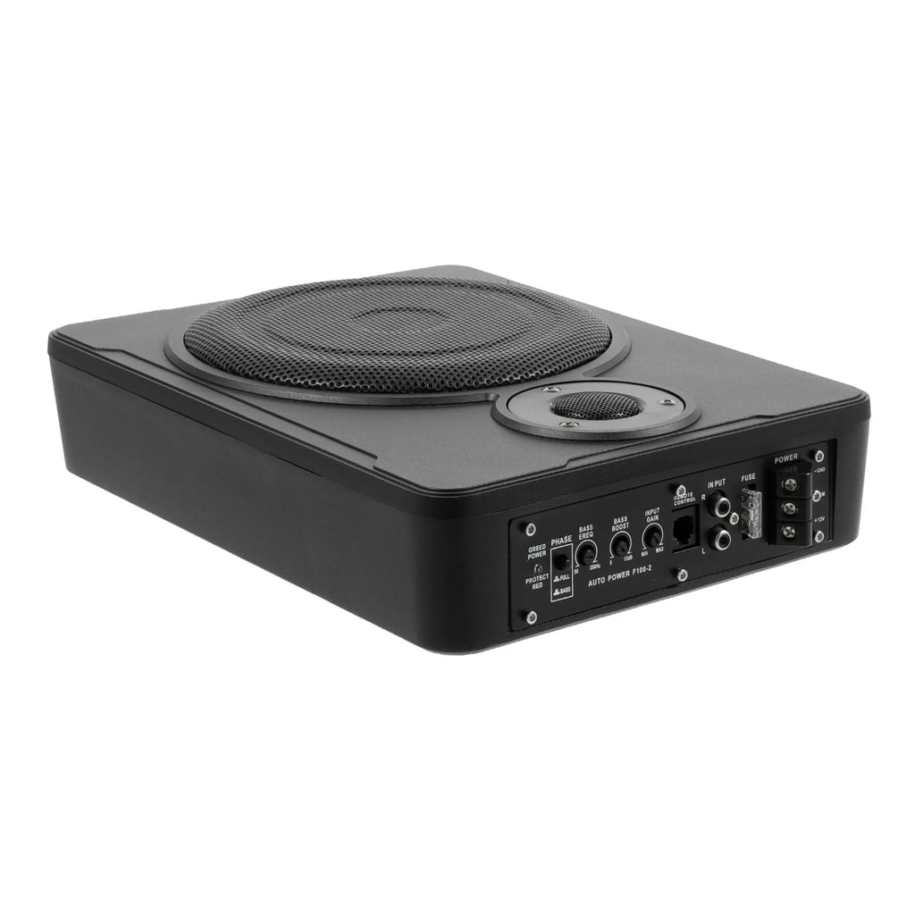 8 Inch 200W Slim Under-Seat Powered Subwoofer