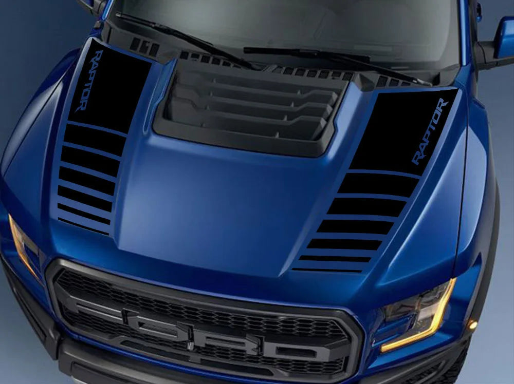 Custom Vinyl Hood Decals for Ford Ranger, Raptor & F-150 (2015-2020) - image 7