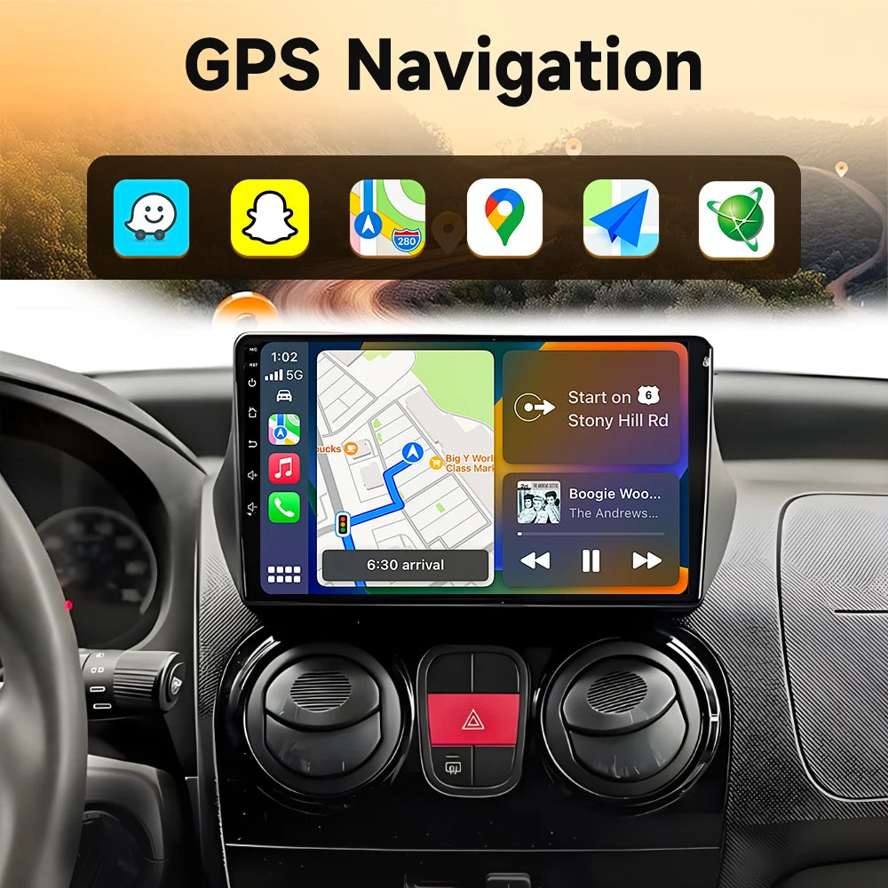 Android 16 Car Multimedia Player for Fiat Citroen Peugeot - image 2