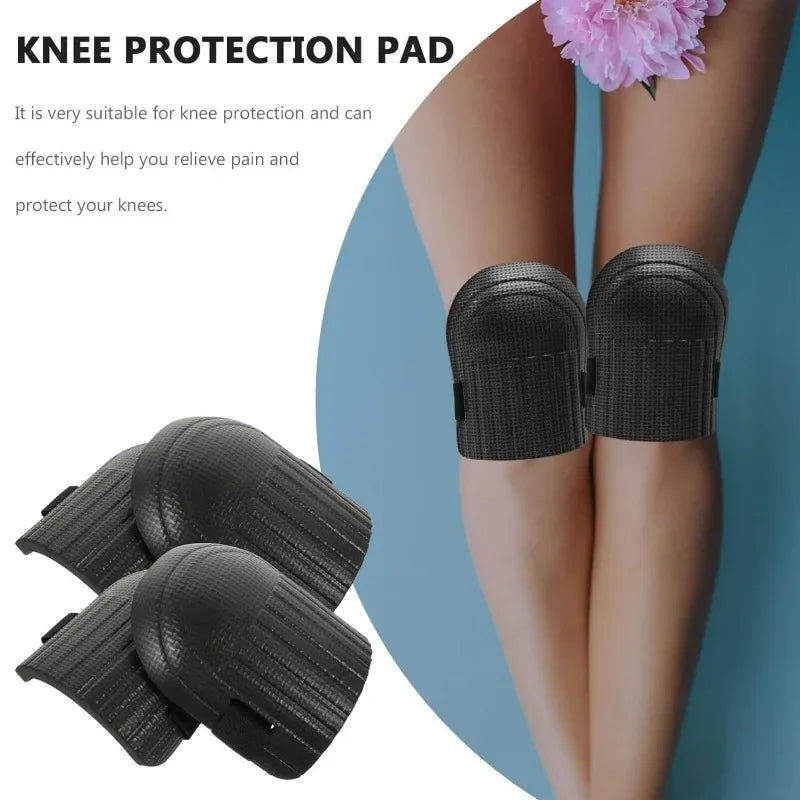 Hinged Knee Pads for Work – Adjustable Clip, Heavy Duty