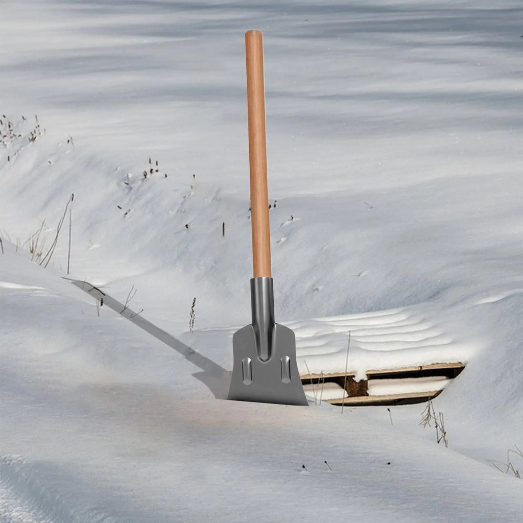 Heavy Duty Snow Shovel for Driveway Scraper Snow Shovel for Car for Outdoor Winter Windshield Garden Truck Cleaning Window Lawn