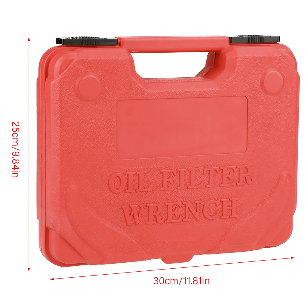 Oil Filter Wrench Remove Set Sockets Work Wrench Repair Tool Kit Filter Remove Set Filter Wrench Set Oil Filter Cup Set