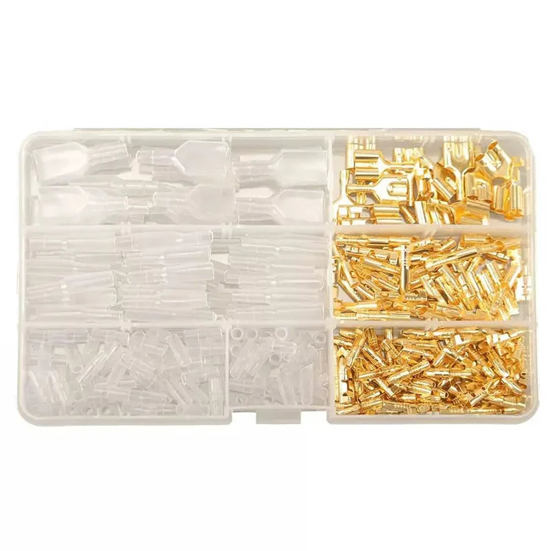 270-Piece Insulated Spade Terminal Connector Kit