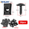 40pcs/30pcs Wall Panel Fixed Screws Self Tapping Car Engine Clamps Bolt Bumper Arch Mud Flaps Splash Guards Undertray Trim