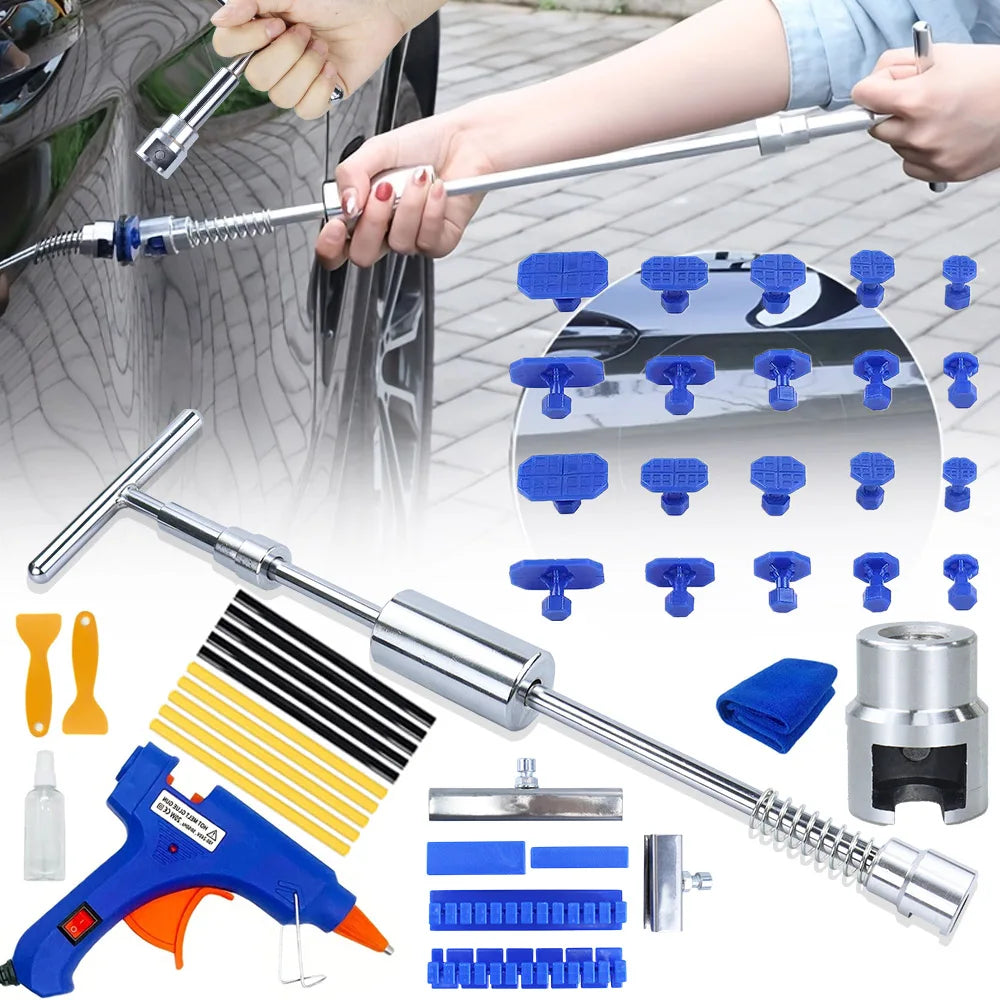 Car Dent Repair Kit – Paintless Dent Removal Slide Hammer