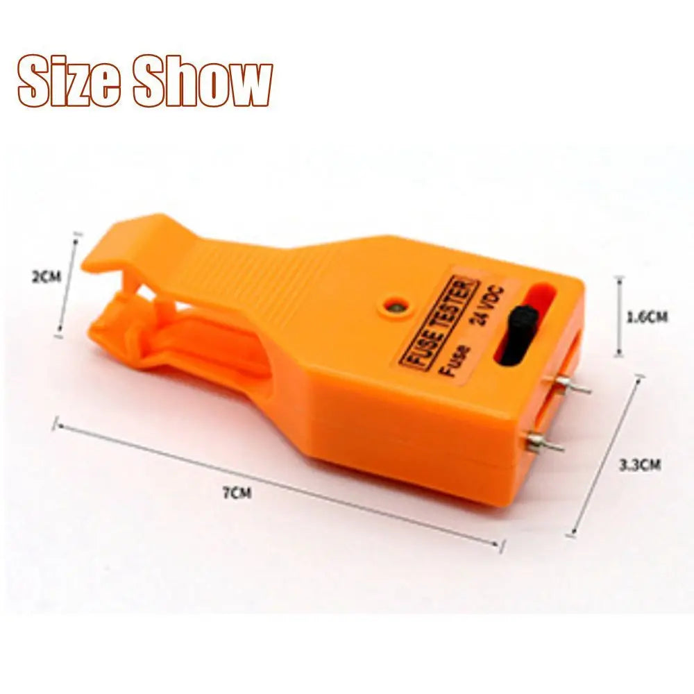 New Hot Automobiles Puller Kit with Green LED Indicator Light Auto Checker Car Fuse Type Tester Car Fuse Tester Puller
