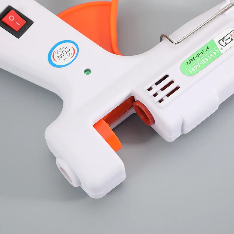 Dual Power Hot Melt Glue Gun Household Mini Portable Electric Heat Glue Sticks Guns Temperature DIY Handmade Tool