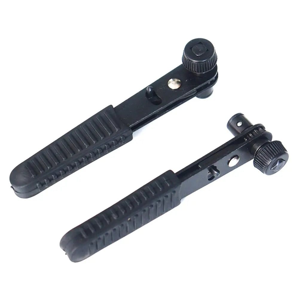 90° Ratchet Screwdriver Set - Bidirectional Quick-Change Socket Heads - image 2