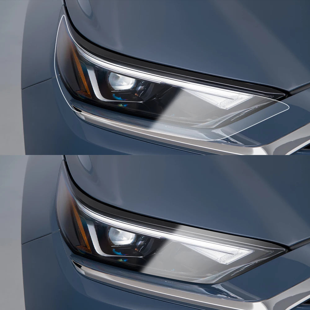 Smoke Black Headlight Protection Film for Toyota Grand Highlander - view 9