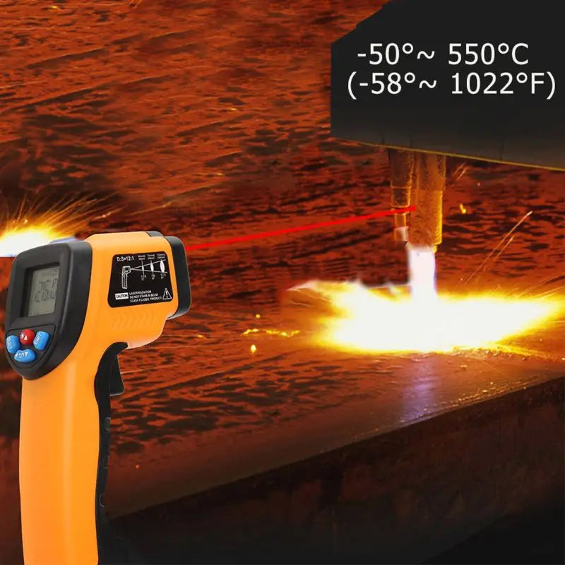 Non-Contact Digital Infrared Thermometer Temperature Gun for Cooking